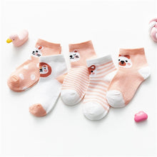 Load image into Gallery viewer, 5Pairs/lot Toddler Baby Boy Socks Summer Mesh Thin Baby Socks for Girls Cotton Newborn Infant Baby Girl Socks Cheap Stuff
