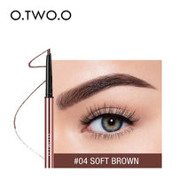 Load image into Gallery viewer, O.TWO.O Ultra Fine Triangle Eyebrow Pencil Precise Brow Definer Long Lasting Waterproof Blonde Brown Eye Brow Makeup 6 Colors
