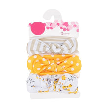 Load image into Gallery viewer, New 3pcs/lot Fashion Baby Nylon Bow Headband Newborn Bowknot Round Ball Headwrap Flower Turban Girls Kids Hair Bands Gift Sets
