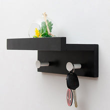 Load image into Gallery viewer, Bamboo Floating Wall-Mounted Rack
