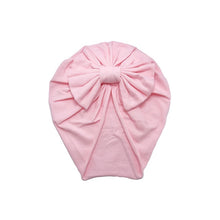Load image into Gallery viewer, Baby Headband Hat Bowknot Print Cotton Stretchy Turban Headband Infant Head Wrap Beanie Hat Girls Headwear Baby Hair Accessories
