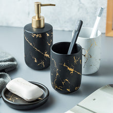 Load image into Gallery viewer, Luxury Ceramic Bathroom Accessory Set

