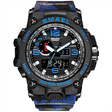 Load image into Gallery viewer, Men Military Watch 50m Waterproof Wristwatch LED Quartz Clock Sport Watch Male relogios masculino 1545 Sport Watch Men S Shock
