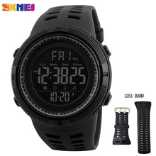 Load image into Gallery viewer, SKMEI Fashion Outdoor Sport Watch Men Multifunction Watches Alarm Clock Chrono 5Bar Waterproof Digital Watch reloj hombre 1251
