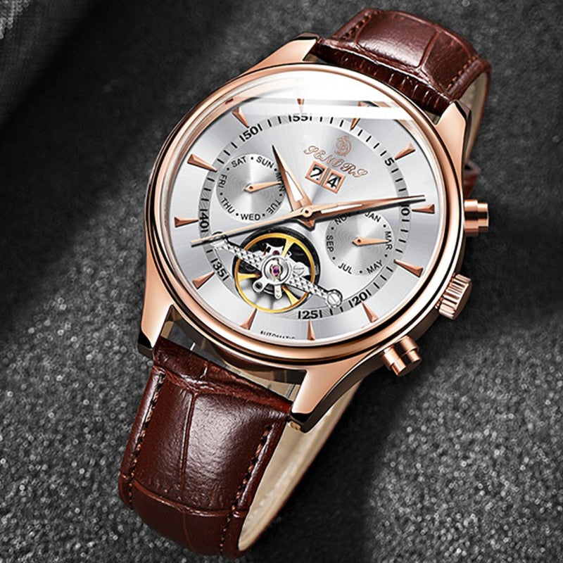 Skeleton Watch | Fashion Brilliant Gem Automatic Watches | Ruerised – Grmontre  Watches