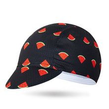 Load image into Gallery viewer, Classical Watermelon Cycling Caps Men and Women Bike Wear Bicycle Cap MTB Hats One-Size Headwear Custom Cycling Cap Scarfs
