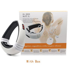 Load image into Gallery viewer, Smart Electric Neck and Shoulder Massager Low Frequency Heating Pain Relief Tool Health Care Relax Health Tool Relaxation

