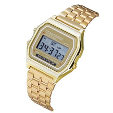 Load image into Gallery viewer, Luxury Rose Gold Women Digital Watch Ultra-thin Steel LED Electronic Wrist Watch Luminous Clock Ladies Watch Montre Femme
