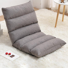 Load image into Gallery viewer, Japanese Floor Chair Folding Adjustable Lazy Sofa
