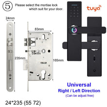 Load image into Gallery viewer, RAYKUBE Wifi Electronic Door Lock With Tuya APP Remotely
