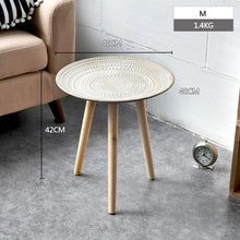 Load image into Gallery viewer, Creative Round Nordic Wood Coffee Table
