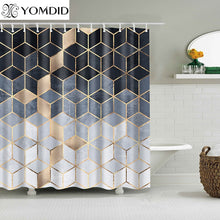 Load image into Gallery viewer, YOMDID Marble Pattern Bath curtain

