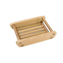 Load image into Gallery viewer, Wooden Natural Bamboo Soap Dishes Tray

