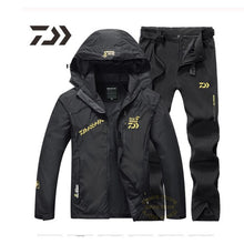 Load image into Gallery viewer, Fishing Suit Men Spring Autumn Thin Fishing Clothing Hooded Sports Hiking Fishing Jacket Outdoor Clothes Fishing Wear
