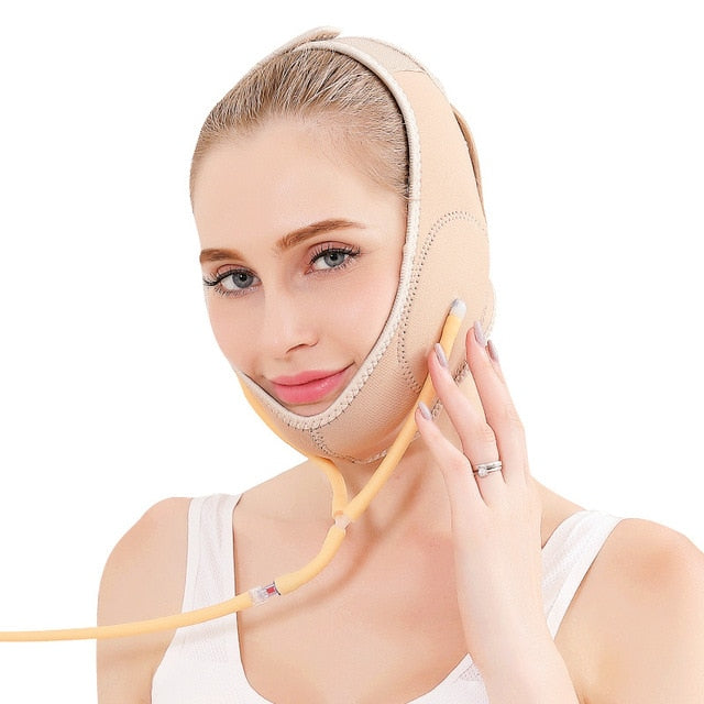 V Line Lifting Strap Chin Up Patch Double Chin Reducer Chin Mask V Up Contour Tightening Firming Face Lift Shaper Sculp Tape