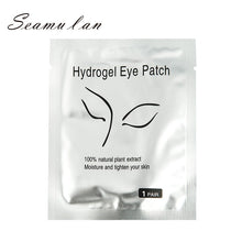 Load image into Gallery viewer, 50pairs/Lots Eye Paper Patches False Eyelash Grafted Eyelashes Under Eye Pads Lint Free Stickers Makeup for Eyelash Extension
