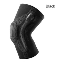 Load image into Gallery viewer, Veidoorn 1 pcs Knee Patella Protector Brace Silicone Spring Knee Pad Basketball Running Compression Knee support Sleeve
