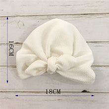 Load image into Gallery viewer, Flower Baby Hat Toddler Turban 6m-18m Infant Headwraps Kids Bonnet Newborn Toddler Beanie Cap
