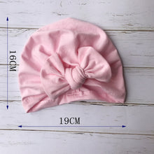 Load image into Gallery viewer, Flower Baby Hat Toddler Turban 6m-18m Infant Headwraps Kids Bonnet Newborn Toddler Beanie Cap
