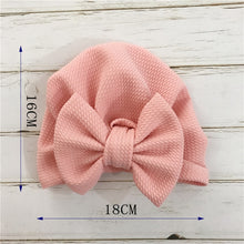 Load image into Gallery viewer, Flower Baby Hat Toddler Turban 6m-18m Infant Headwraps Kids Bonnet Newborn Toddler Beanie Cap
