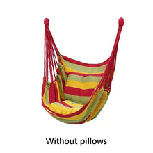 Load image into Gallery viewer, No Pillow Hammock 270 Hanging Rope Hammock
